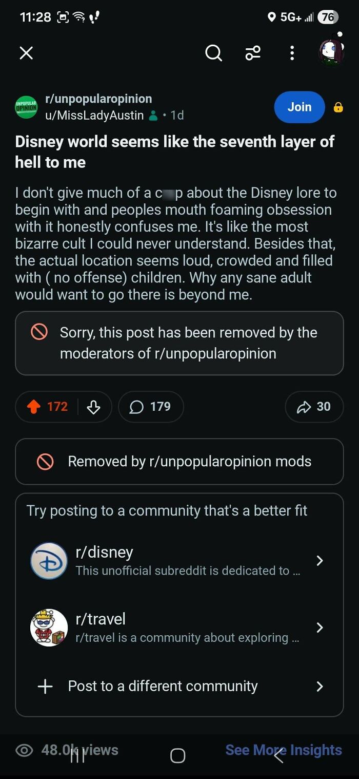 My Disney Opinion Got Me Banned. Not Kidding.