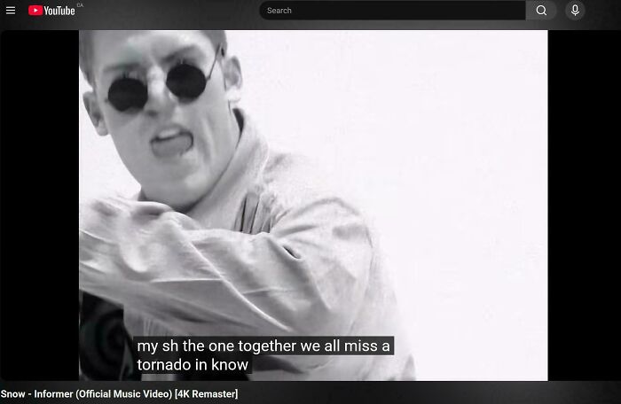 Open Snow - Informer on YouTube, Enable Captions, Watch Chaos