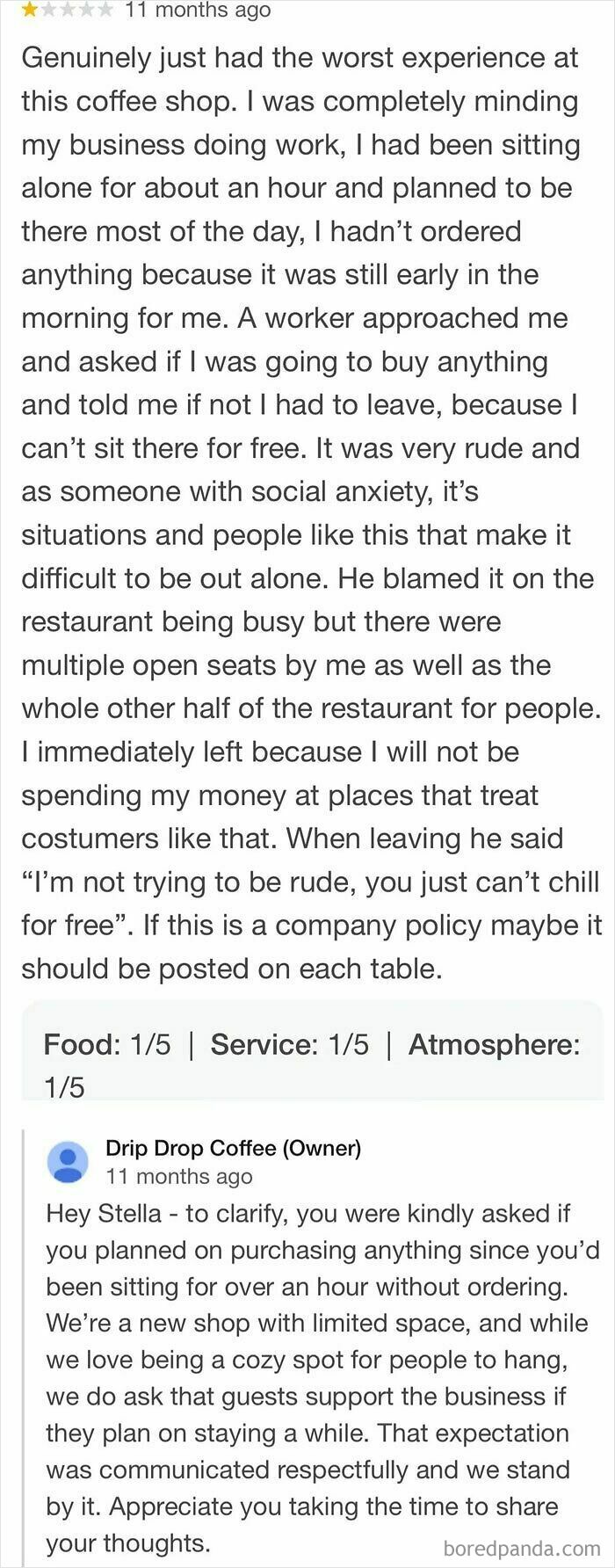 Chilling At The Coffee Shop Without Buying A Thing? Not Cool