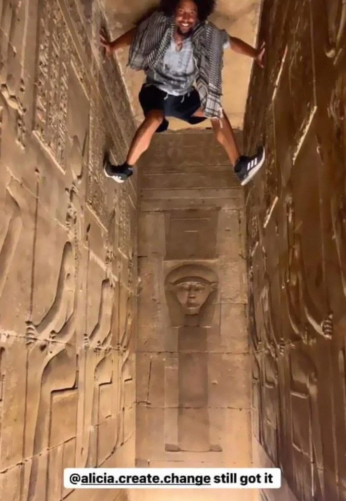 Climbing Temple Walls... With Shoes On? Bold Move, British Influencer
