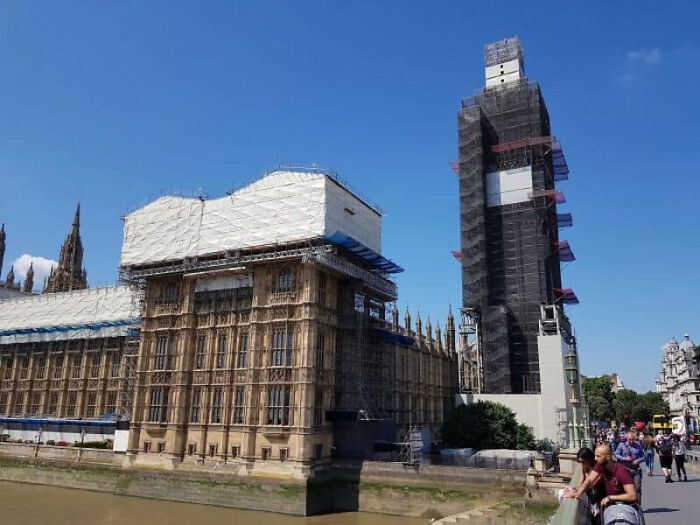 Traveled Thousands of Miles to See Big Ben... And This Was the View