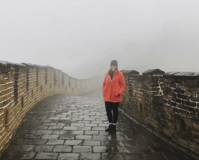 Flew 13 Hours to See the Great Wall... But It Hid in the Clouds