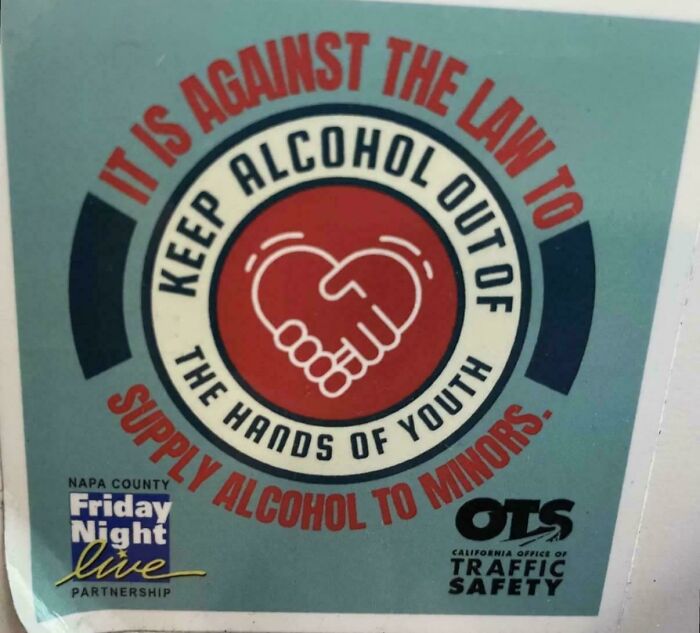 It’s Against the Law To Keep Alcohol Away from Minors... Or Is It?
