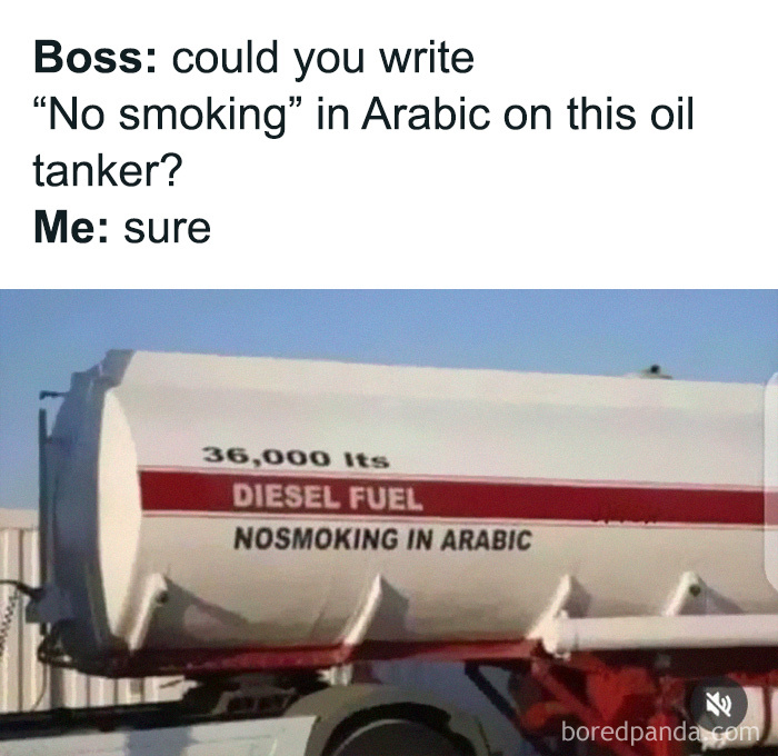 Write 'No Smoking' in Arabic? Sure Thing!