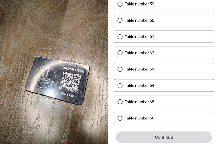 Table 160? Site Only Lets You Order Up To 66