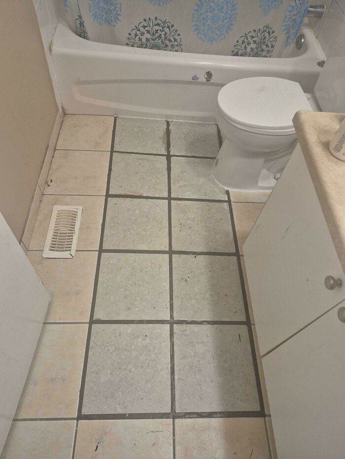Bathroom Tiling Fix Went from Bad to Worse