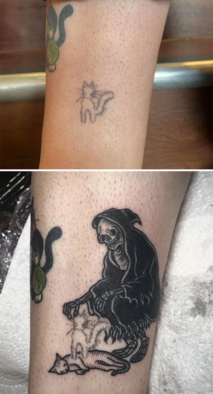 Wait, People Actually Covered Up These Tattoos?! The Coolest Fix-Ups You’ve Gotta See