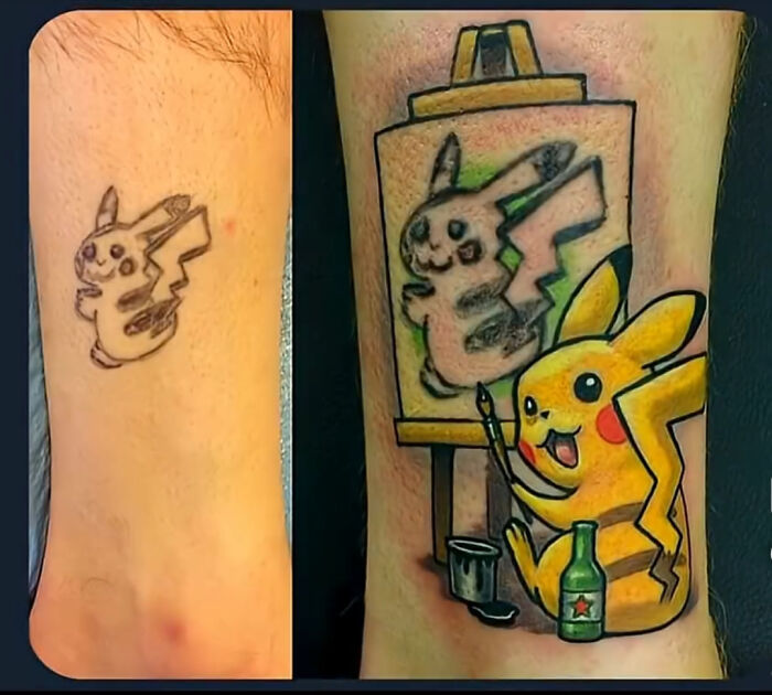 Wait, People Actually Covered Up These Tattoos?! The Coolest Fix-Ups You’ve Gotta See