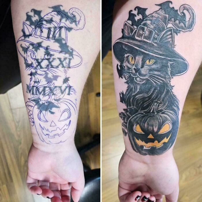 Wait, People Actually Covered Up These Tattoos?! The Coolest Fix-Ups You’ve Gotta See