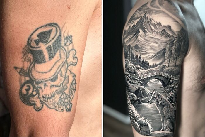 Wait, People Actually Covered Up These Tattoos?! The Coolest Fix-Ups You’ve Gotta See
