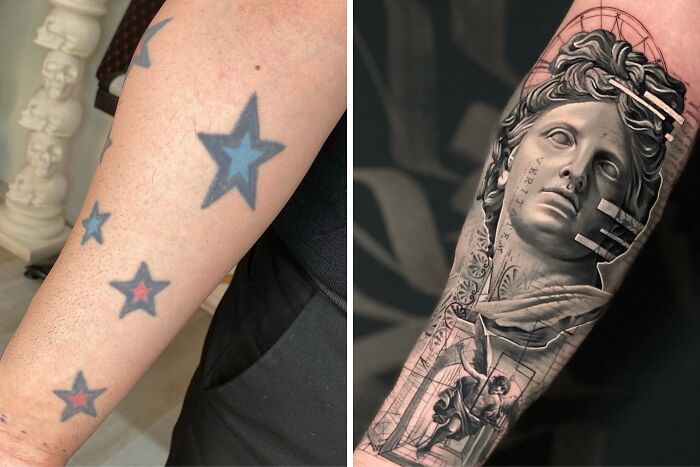 Wait, People Actually Covered Up These Tattoos?! The Coolest Fix-Ups You’ve Gotta See