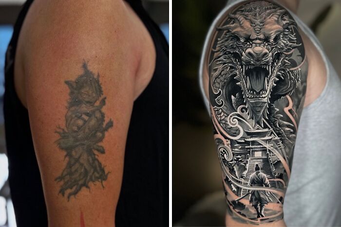 Wait, People Actually Covered Up These Tattoos?! The Coolest Fix-Ups You’ve Gotta See