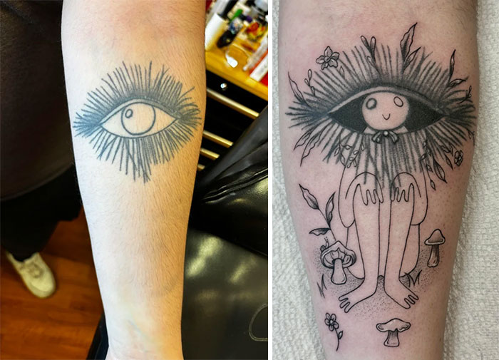 Wait, People Actually Covered Up These Tattoos?! The Coolest Fix-Ups You’ve Gotta See