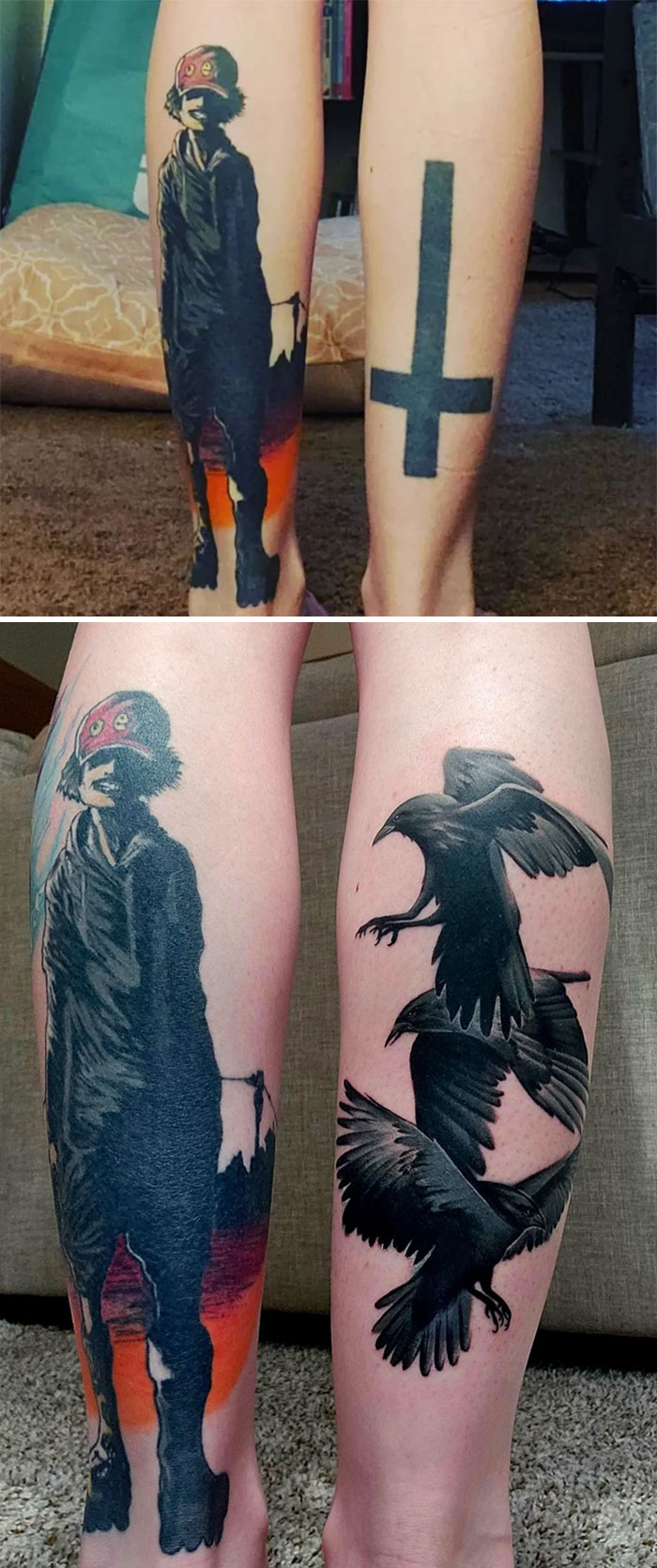 Wait, People Actually Covered Up These Tattoos?! The Coolest Fix-Ups You’ve Gotta See