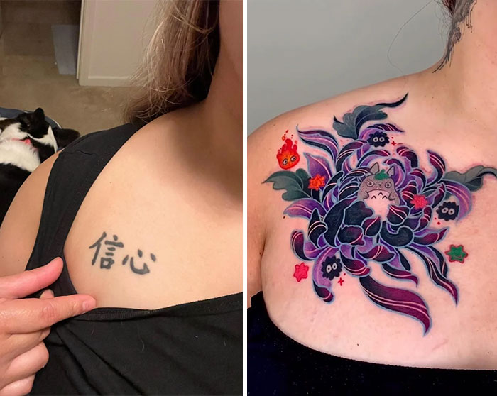 Wait, People Actually Covered Up These Tattoos?! The Coolest Fix-Ups You’ve Gotta See