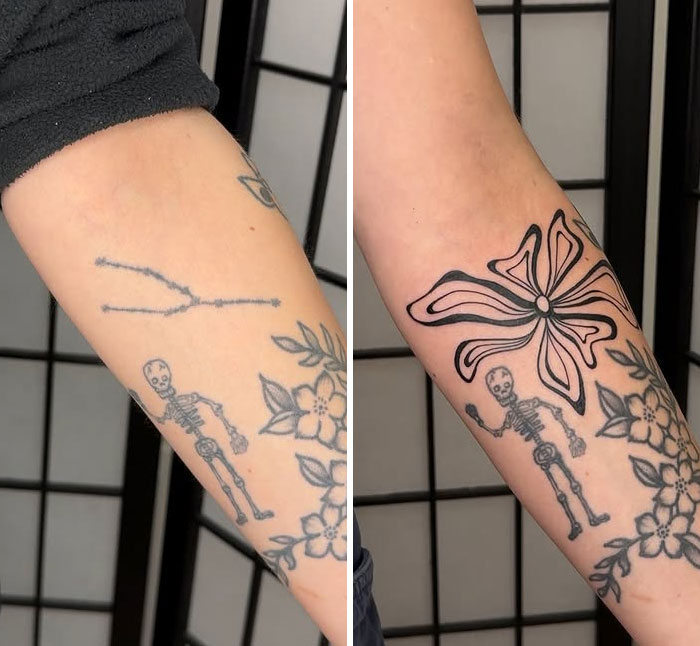 Wait, People Actually Covered Up These Tattoos?! The Coolest Fix-Ups You’ve Gotta See