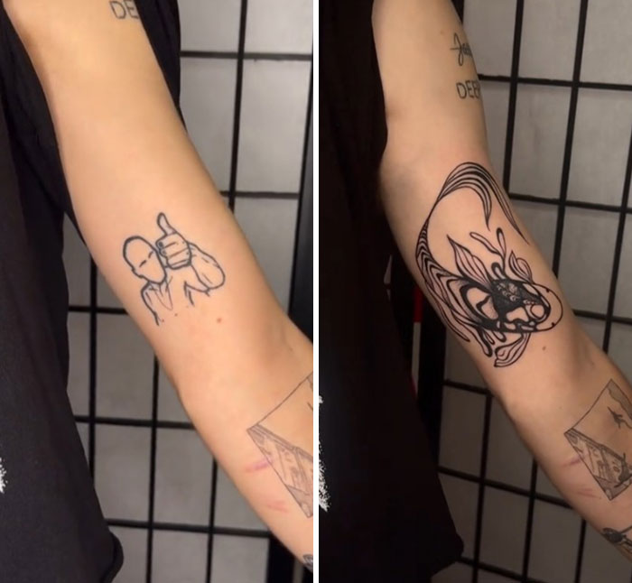 Wait, People Actually Covered Up These Tattoos?! The Coolest Fix-Ups You’ve Gotta See