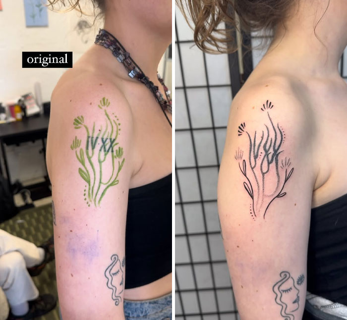 Wait, People Actually Covered Up These Tattoos?! The Coolest Fix-Ups You’ve Gotta See