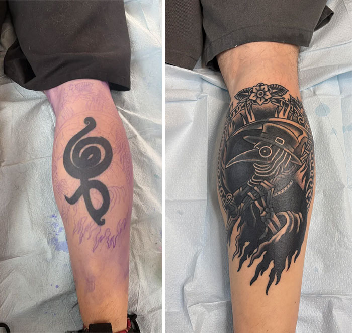 Wait, People Actually Covered Up These Tattoos?! The Coolest Fix-Ups You’ve Gotta See