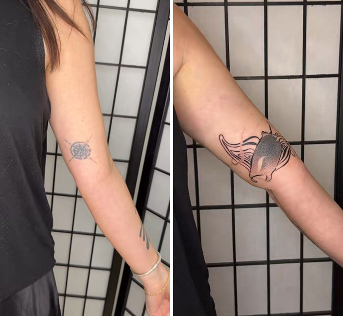Wait, People Actually Covered Up These Tattoos?! The Coolest Fix-Ups You’ve Gotta See