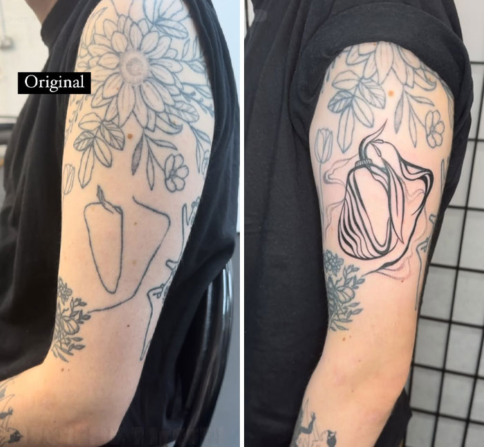 Wait, People Actually Covered Up These Tattoos?! The Coolest Fix-Ups You’ve Gotta See