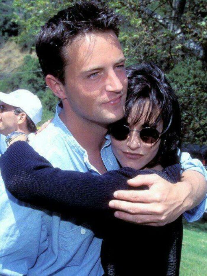 Matthew Perry in '95: The Classic Look