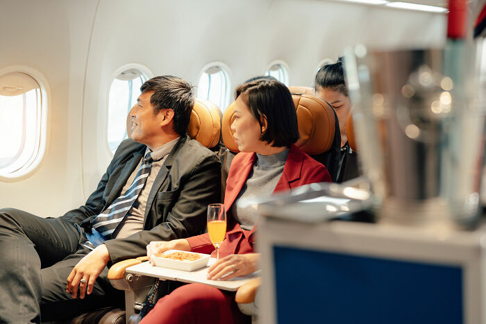 When a Woman Tried to Steal Our First Class Seats — and Failed Miserably