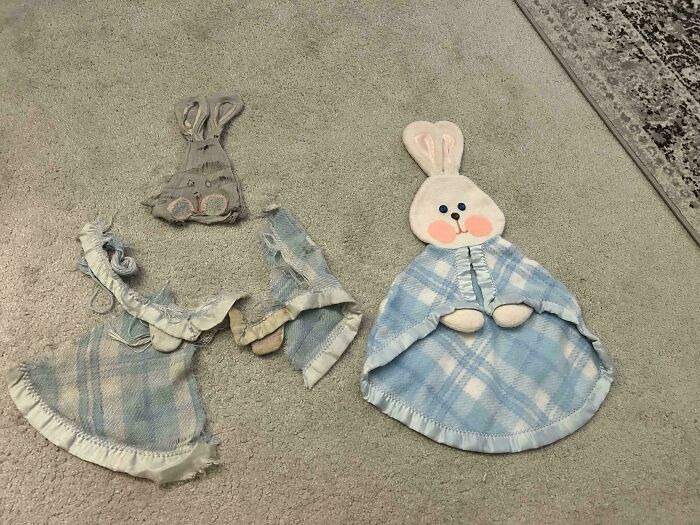 Baby Toy, 45 Years Apart—Still Cute, Still Loved