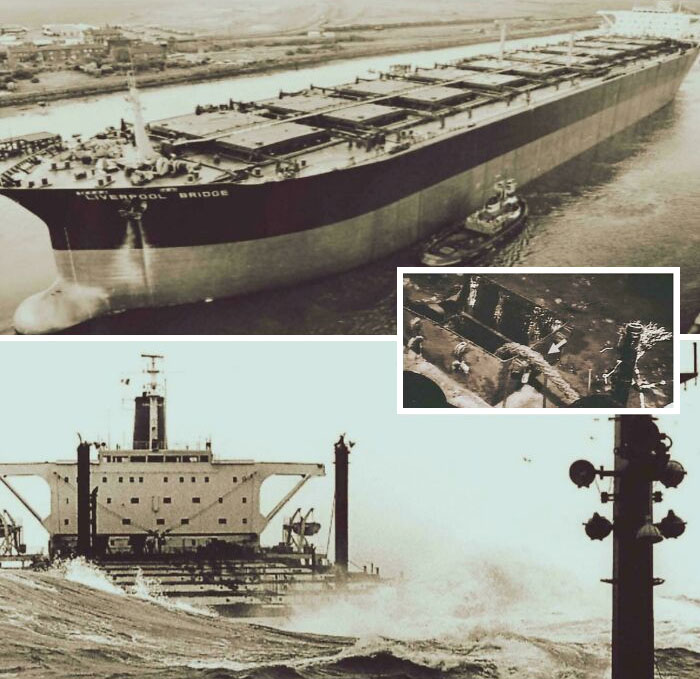 Derbyshire: Massive Bulk Carrier Lost in a Typhoon in 1980