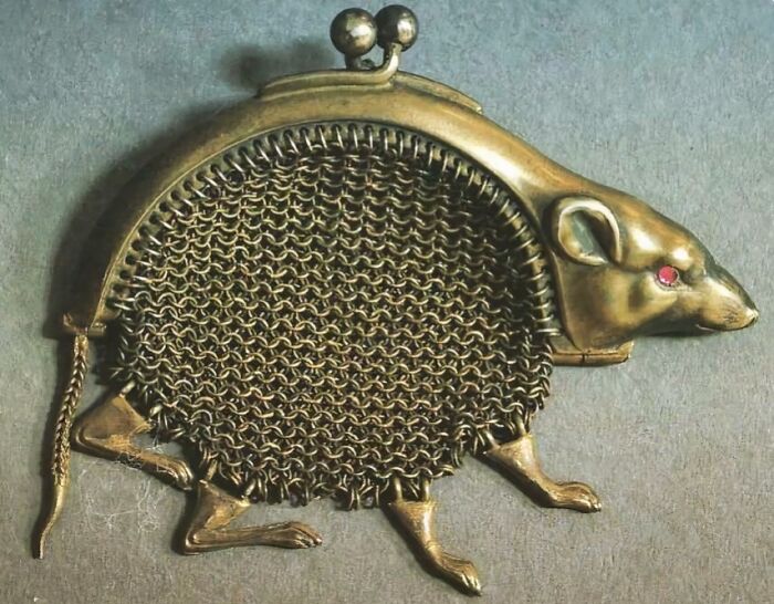Rat Coin Purse: Victorian Bling With a Twist