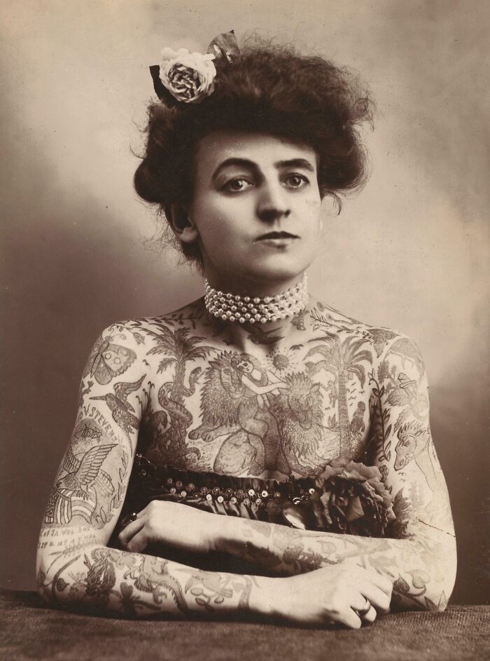 Maud Wagner, The First Lady Tattoo Artist in America