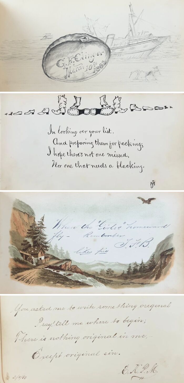 Coolest Entries From a Great-Grandma’s Autograph Book (1880-1883)