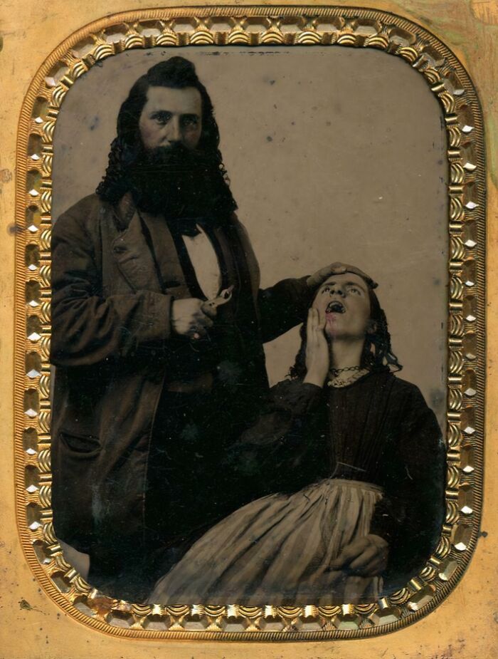 Dental Drama: Funny Tooth-Pulling Art from the 1850s