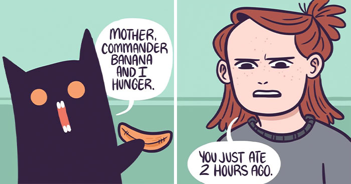 Meet Shadowfang: The Drama Queen Cat Who Turns Everyday Life Into A Comedy Show