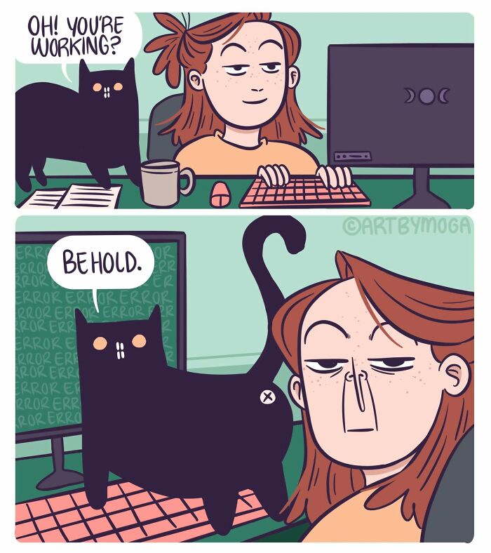Meet Shadowfang: The Drama Queen Cat Who Turns Everyday Life Into A Comedy Show