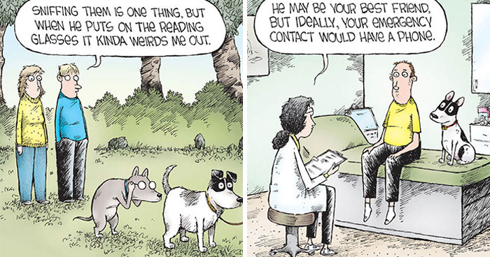 25 Hilarious Dog Comics That Show Why Life With Pups Is a Comedy Show