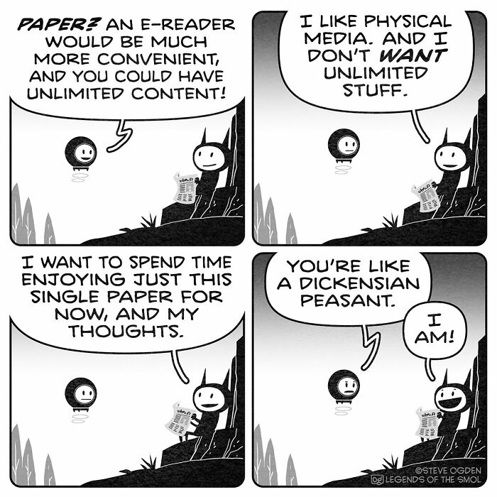 25 Hilarious Comics About Gus, The Tiny Guy With Mega Confidence and Weird Logic
