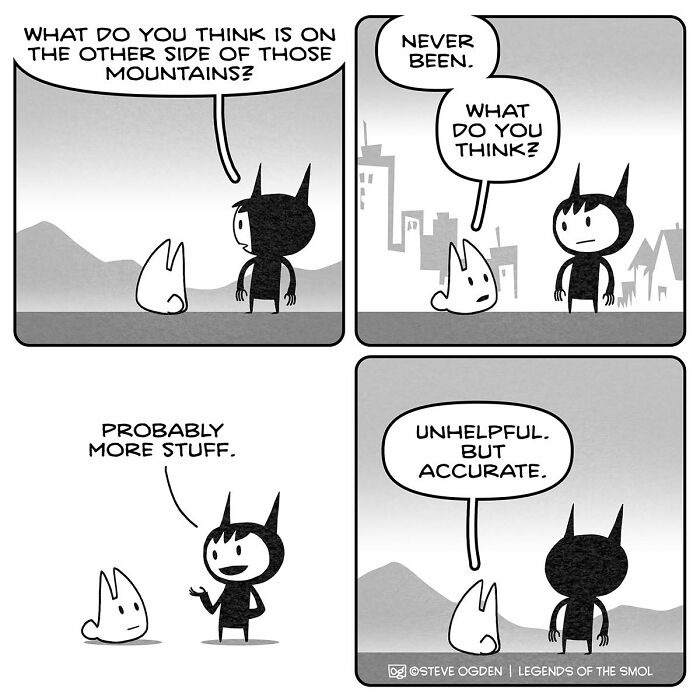 25 Hilarious Comics About Gus, The Tiny Guy With Mega Confidence and Weird Logic
