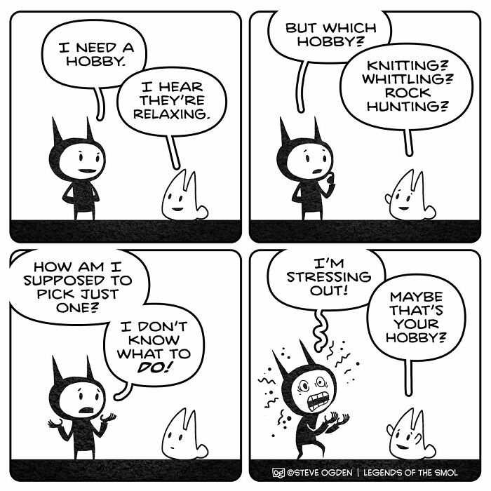 25 Hilarious Comics About Gus, The Tiny Guy With Mega Confidence and Weird Logic