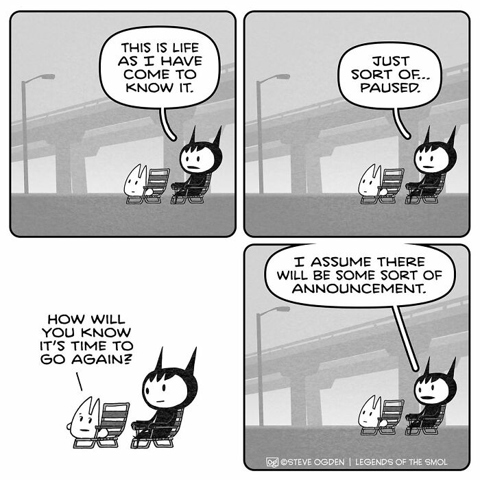 25 Hilarious Comics About Gus, The Tiny Guy With Mega Confidence and Weird Logic