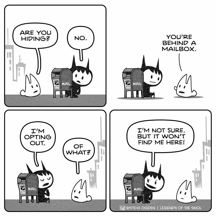 25 Hilarious Comics About Gus, The Tiny Guy With Mega Confidence and Weird Logic