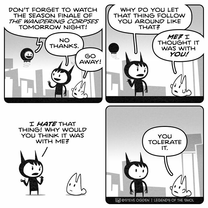 25 Hilarious Comics About Gus, The Tiny Guy With Mega Confidence and Weird Logic