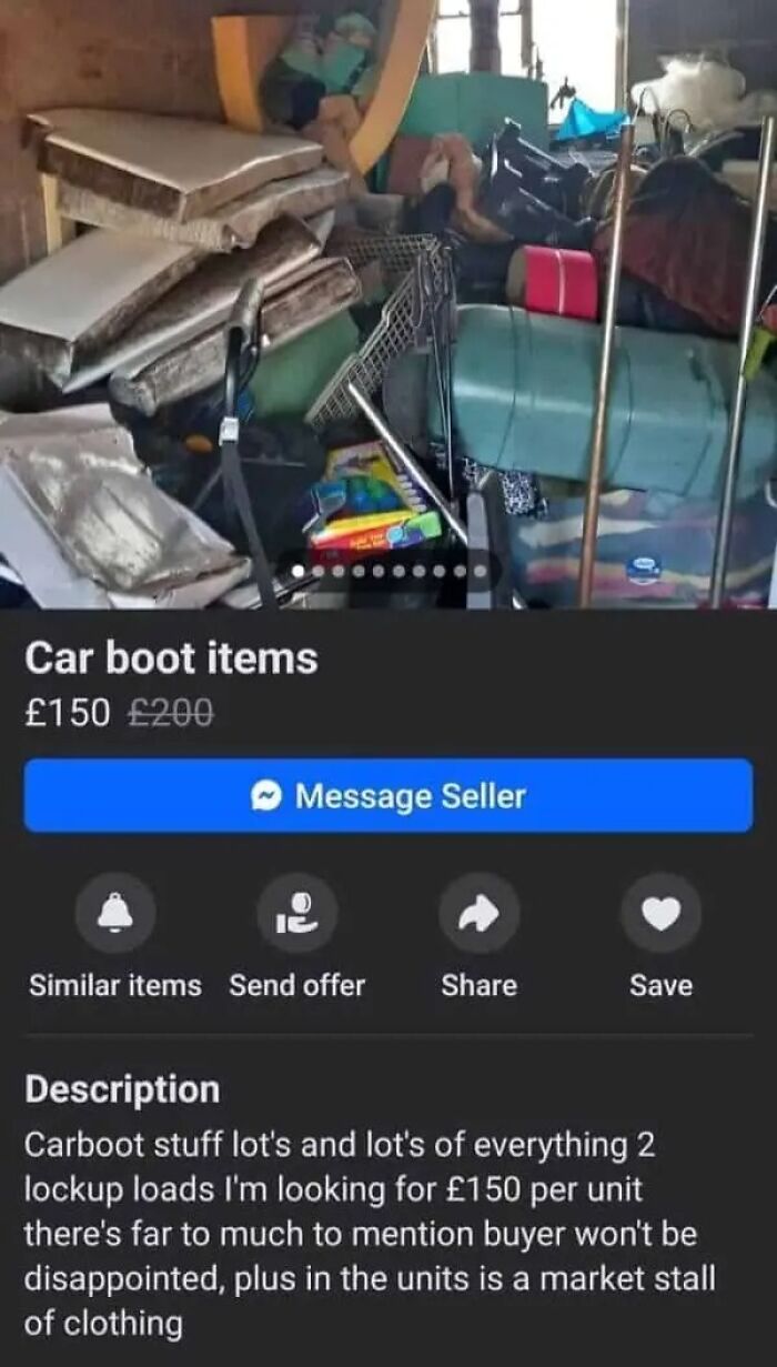Wait, People Actually Sold This Stuff on Facebook Marketplace?!
