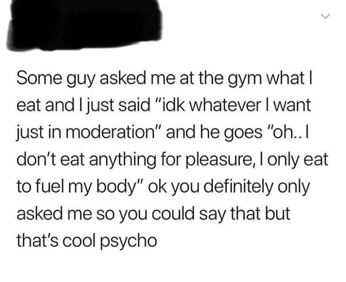 Bro, Do You Even Lift? Asking for a Friend