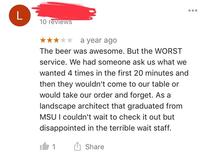 Bar Review? More Like Bar Roast
