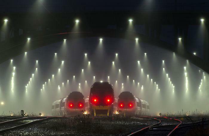 Denmark's Train Station, But Where Is Everyone?