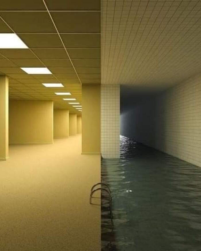 Classic Liminal Spaces Amped Up