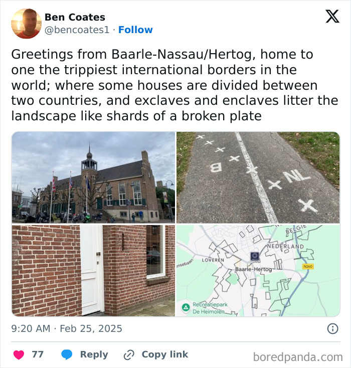 Baarle-Hertog & Baarle-Nassau: The Border Jigsaw Puzzle