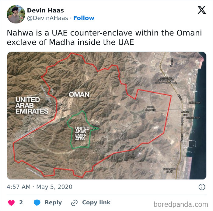 Nahwa-Madha: A Country Sandwiched Inside Another Inside Another