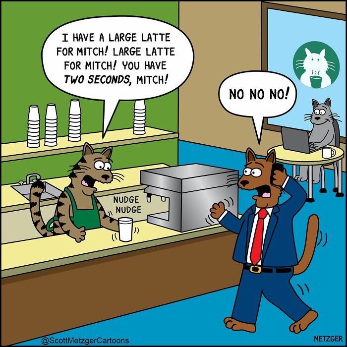 50 Hilarious Comics That Show Cats And Dogs See The World Totally Differently